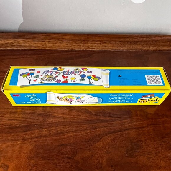 Sealed Post-It Banner Roll for Kids Sticky 2004 3M Open Box 12In X 40ft Crafts - Picture 2 of 11